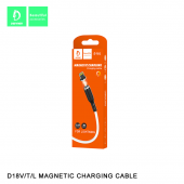 Дата-кабель Denmen D18L  IP (магнитный, 1м, 2.4A)