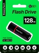 USB флэш-диск BreezyTech U001 (128GB) в блистере цвет: Чёрный