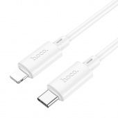 Дата-кабель Hoco X88 Type-C to IP (PD20W,1 м) цвет: белый