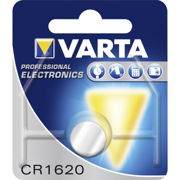 Литиевые батарейки VARTA Lithium CR1620/1BP