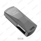 USB флэш накопитель HOCO 64Gb UD5 USB3.0 корпус металл, цвет: серый