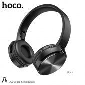 Беспроводные наушники Hoco DW01 полноразмерные цвет: Чёрный