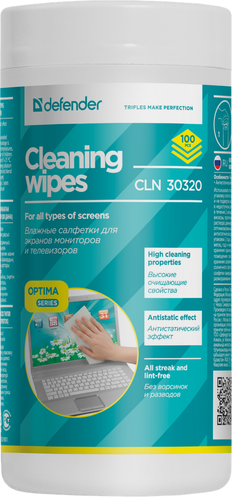 DEFENDER туба CLN 30320 подходит для всех типов экранов