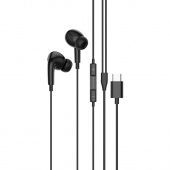 Наушники Borofone BM80 Pro с микрофоном, штекер Type-C цвет: Чёрный