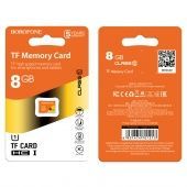 Micro SDHC карта памяти 8GB Class 10 Borofone (без адаптера)