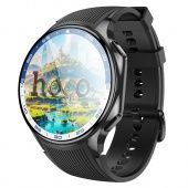 Смарт-часы спортивные Hoco Y24 AMOLED (Call Version)  цвет: Чёрный
