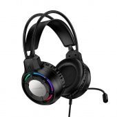 Наушники Borofone BO112 полноразмерные игровые 2 м, цвет: Чёрный