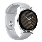 Ремешок для часов Hoco WH11 (силиконовый, классический 22mm) цвет: серый