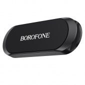 Автодержатель BOROFONE BH28 магнитный, липучка цвет: Чёрный