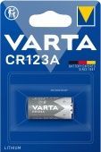 Литиевая батарейка VARTA Lithium CR123 1BP 1/10