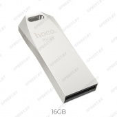 USB флеш накопитель HOCO 16Gb UD4, цвет: серебристый