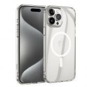 Чехол Hoco для iP15 Pro Max магнитный цвет: прозрачный