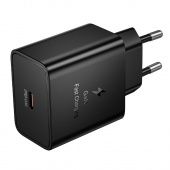Сетевое зарядное устройство Hoco N77 (PD45W)  цвет: черный 