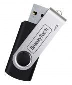 USB флэш-диск BreezyTech U006 (64GB) в блистере цвет: Чёрный