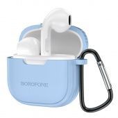 Беспроводные наушники Borofone BW29 TWS, цвет: голубой