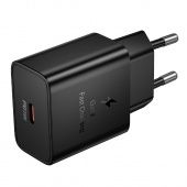 Сетевое зарядное устройство Hoco N76 (PD25W)  цвет: черный 