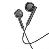 Наушники Borofone BM82 с микрофоном, штекер Type-C цвет: Чёрный
