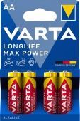 Батарейки VARTA LongLife Max Power LR6/4BP AA