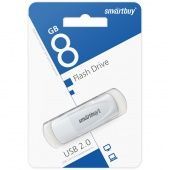USB флэш-диск Smart Buy 8GB Scout White цвет: белый
