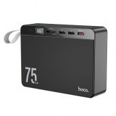 Внешний аккумулятор Hoco J94  75 000mAh  (22.5W, PD20W, QC3.0,) цвет: Чёрный
