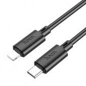 Дата-кабель Hoco X88 Type-C to IP (PD20W,1 м) цвет: Чёрный