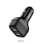 Автомобильное ЗУ Hoco Z36  (2USB: 2.4A) цвет: Чёрный