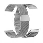 Ремешок для часов Hoco WH02 (стальной, магнитная застежка 20mm) цвет: серебро