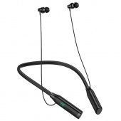 Беспроводные наушники Hoco ES62 Plus (спортивные) цвет: черный