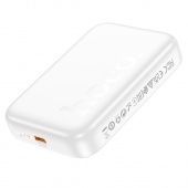 Внешний аккумулятор Hoco J117A  10000 mAh (PD20W,MagSafe) цвет: белый