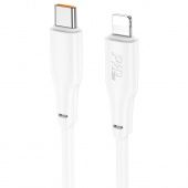 Дата-кабель Hoco X93 Type-C to IP (20W,2 м) цвет: белый