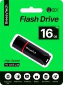 USB флэш-диск BreezyTech U001 (16GB) в блистере цвет: Чёрный