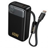 Внешний аккумулятор Hoco Q53  12 000 mAh (PD65W для ноутбука) цвет: черный 
