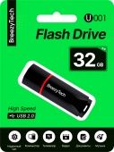 USB флэш-диск BreezyTech U001 (32GB) в блистере цвет: Чёрный