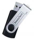 USB флэш-диск BreezyTech U006 (32GB) в блистере цвет: Чёрный