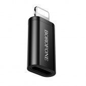 Адаптер Borofone BV26A IP - Type-C цвет: черный   