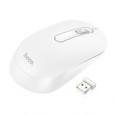 Мышь беспроводная Hoco GM14 (2,4G,1200dpi) цвет: белый