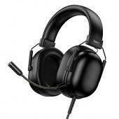 Наушники Hoco W113 полноразмерные игровые  (2 м.,USB 7.1) цвет: Чёрный