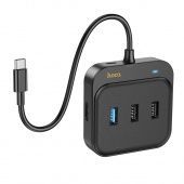 Адаптер Hoco HB38  7 в 1 (HDTV+SD/TF+USB3.0+USB2.0*2+PD100W)