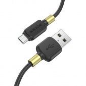 Дата-кабель BOROFONE BX59 Micro (1 м, 2.4 A) цвет: Чёрный