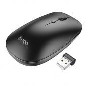 Мышь беспроводная Hoco GM15 (2,4G + Bluetooth,1600dpi) цвет: Чёрный