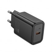 Сетевое зарядное устройство Hoco N60 (PD20W Type-C) цвет: Чёрный