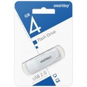 USB флэш-диск Smart Buy  4GB  Scout White цвет: белый