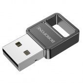 Адаптер Borofone DH8 USB - Bluetooth 5.1 цвет: Чёрный