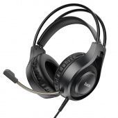Наушники Hoco W106 полноразмерные игровые (1.8 м., USB+3,5 мм цвет: Чёрный