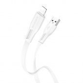 Дата-кабель Borofone BX85 IP (1м., 2.4A) цвет: белый