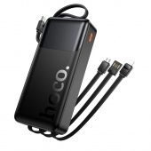 Внешний аккумулятор Hoco J156A  20 000 mAh (22.5W+PD20W + 4 кабеля) цвет: черный 