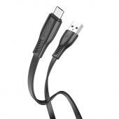 Дата-кабель Borofone BX85 Micro (1м., 2.4A) цвет: Чёрный