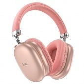 Беспроводные наушники Hoco W35 Max полноразмерные с микрофоном цвет: розовый