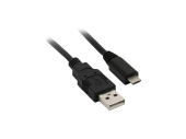 VS Кабель USB2.0 A вилка - Micro USB вилка, длина 0,5 м. (U005)