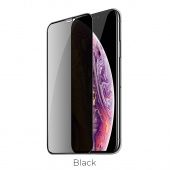 Стекло защитное HOCO A13 для iP XS Max/11 Pro Max цвет: Чёрный